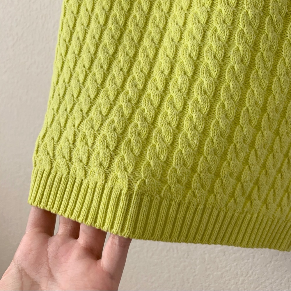 Bright cable knit top - Picture 8 of 14